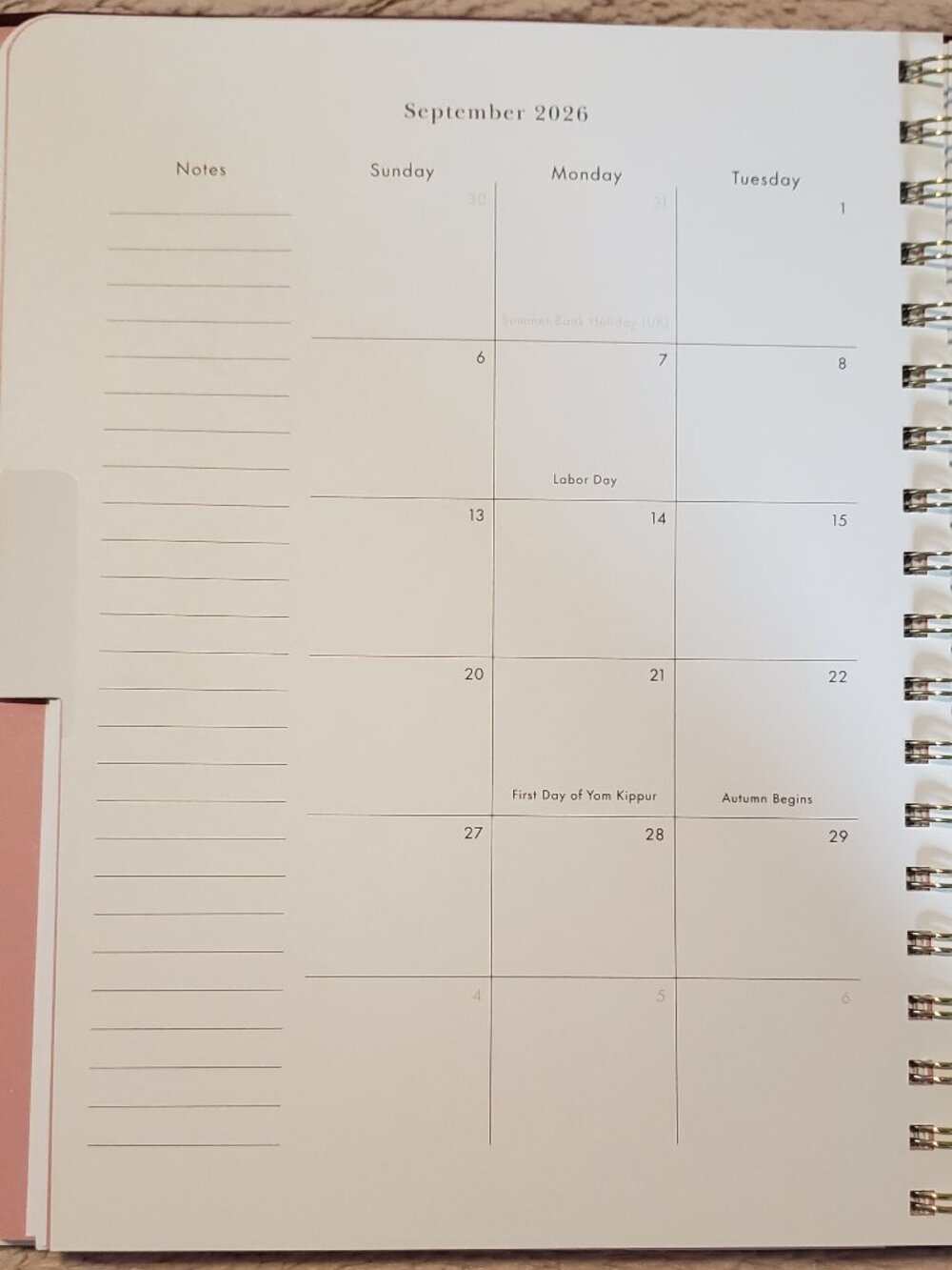 NWT- kate spade 2026 Planner- Encyclopedia of Style - Picture 5 of 7